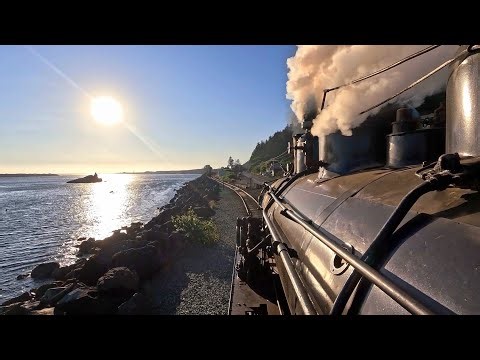 Behind the Scenes Cab Ride on the Oregon Coast Scenic Railroad