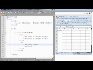 Tutorial - tabela HTML com colspan e rowspan