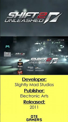 PS3 XMB - Shift 2: Unleashed
