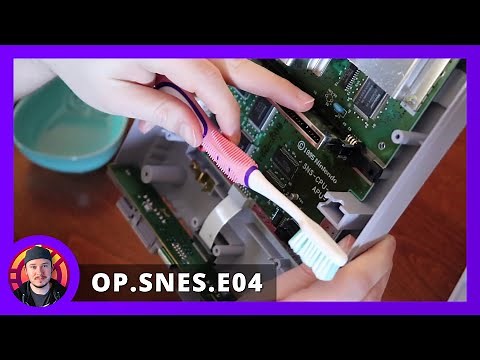 How To Clean SNES / Super Nintendo (OpSNESE04)