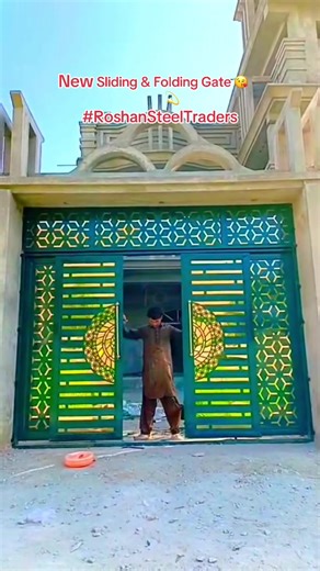 Innovative Sliding and Folding Gate Design