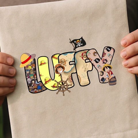 Custom One Piece Name PNG, Anime Pirate Kids Name Design - Etsy