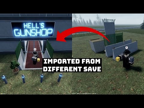 How to import models into other saves | Town