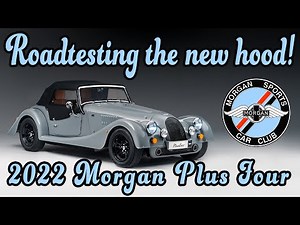 Driving the 2022 Morgan Plus Four on a wet day