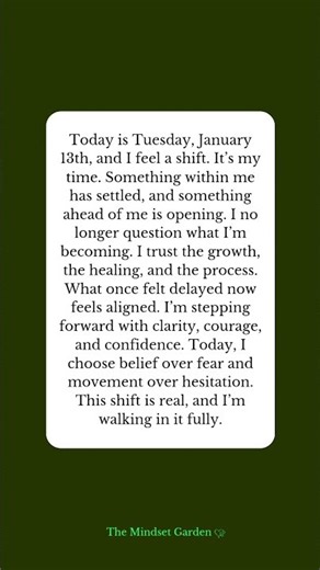 TUESDAY, JANUARY 13TH #newbeginnings #newblessings #newmercies #newopportunities #newyou
