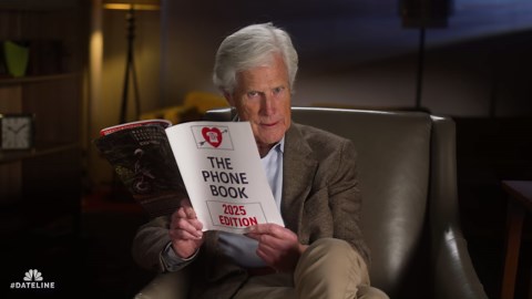 30K views · 915 reactions | We could listen to Keith read the phone book alllllll day. If only we knew what city and state it was. Any ideas? Happy Valentine's Day! ❤️ Your Friends at Dateline. | Dateline NBC | Facebook