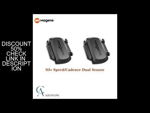 Magene S3+ Speed Cadence Sensor ANT+ Bluetooth-Compatible Speedmeter Dual Sensor For Garmin iGPSPORT
