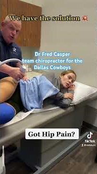 Woman finds natural relief for chronic hip pain from Dr Fred Casper #dallas #cowboys