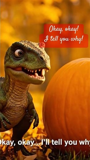 Okay Okay… I’ll Tell You Why 😅 | Tiny Dino Meme