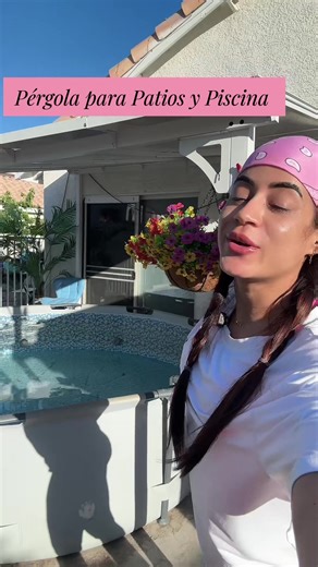 Pérgola y Cenador Grande de Pared para Exteriores