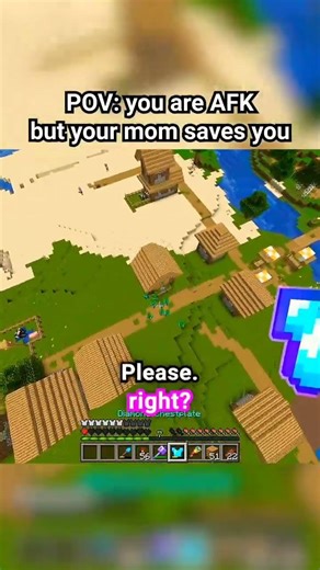 she save my hard core world but he die #minecraft #169