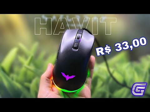 MOUSE DO ALIEXPRESS HAVIT MS732 É BOM? - UNBOXING E TESTES