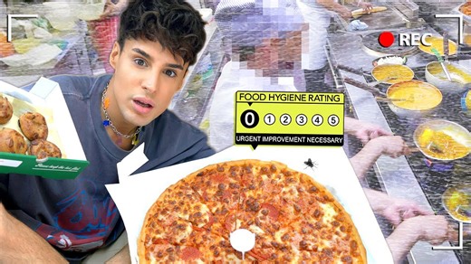 Zero hygiene rating restaurants tested for a full day