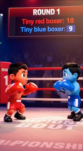 Tiny Fighters 3D Boxing Game Scene | Mini Characters Battle #gaming #gaming #3dgames