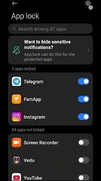 How to put an app lock on a mobile?📲 #shorts #smartphone #technology #problem