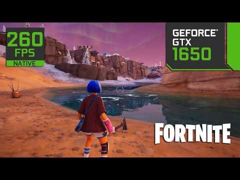 Fortnite Chapter 7 Season 2 - GTX 1650 - All Settings Tested