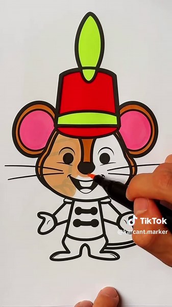 Mouse Coloring Techniques for Relaxation