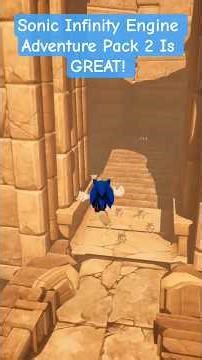 Sonic Infinity Engine Adventure Pack 2 Is GREAT! #sonic #sonicthehedgehog #shorts