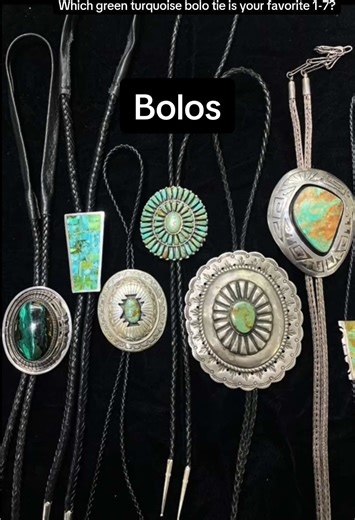 Best Green Turquoise and Sterling Silver Bolo Ties