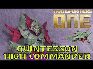 Tansformers One QUINTESSON HIGH COMMANDER #transformers #transformersone