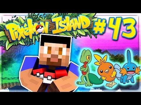 GENERATION 3 POKEMON! - PIXELMON ISLAND SMP #43 (Pokemon Go Minecraft Mod)