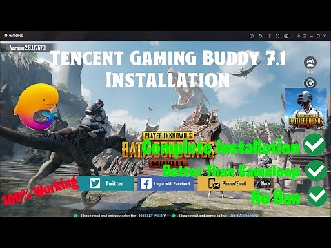 Install Tencent Gaming Buddy Latest Update | Complete Installation | Better Then Gameloop | No Ban