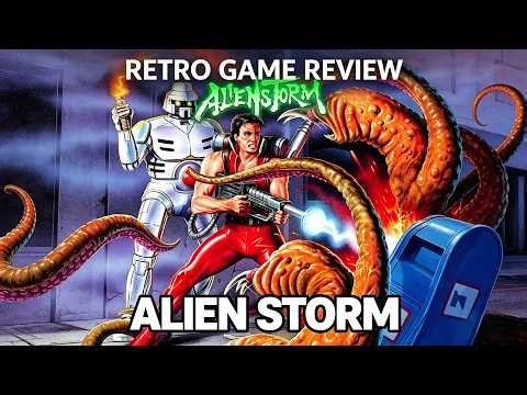 Retro Game Review Alien Storm – Sega’s Classic Alien Blasting Beat ’em Up!