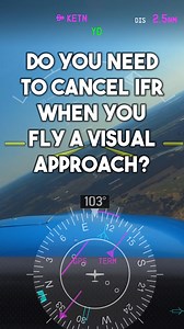4K views · 404 reactions | Do you need to cancel IFR when you fly a visual approach? #learntofly #studentpilot #flighttraining #instrumentpilot | Boldmethod | Facebook