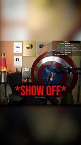 Joe Bart shows off his real Captain America shield 🛡️