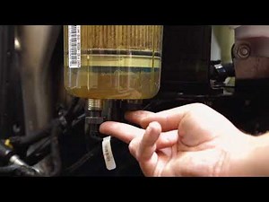 Pre-Trip HD Engine Inspection of Fuel Water Separator Training Video