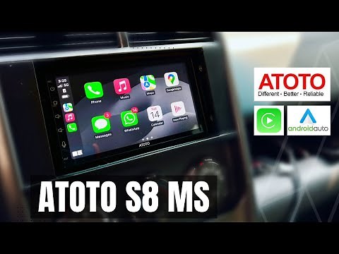 ATOTO S8 MS // FULL In Depth Review and INSTALL // APPLE CARPLAY ANDROID AUTO Universal Car Stereo