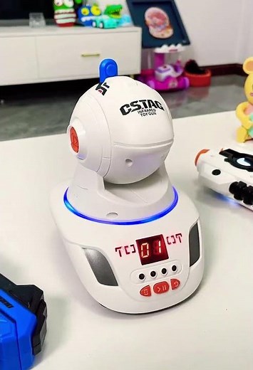 Wall projector gun shooting game | new gun target shooting game