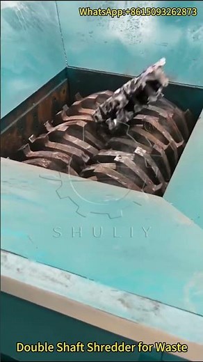 Efficient Metal Shredding Process with our Shredder Machine！#shreddermachines