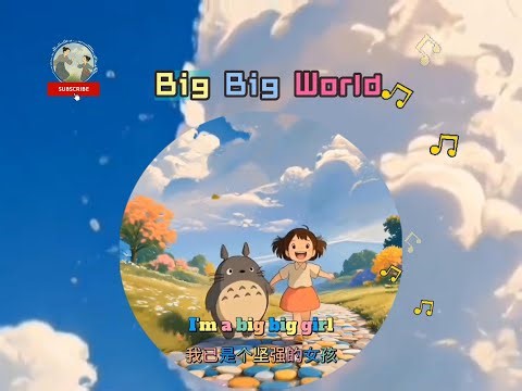 经典英文歌曲 Big Big World 大大的世界 #儿歌 #童谣 #英语启蒙儿歌 #英语启蒙 #英文歌 #大大的世界
