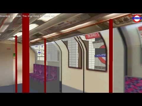 OpenBve Baker Street To Oxford Circus (Via Bond Street)