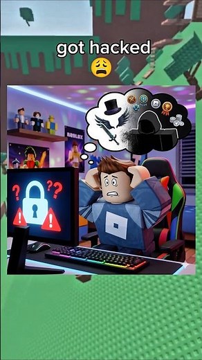 What If Your Roblox Account Got Hacked? #roblox #hacker #funny