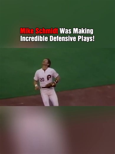 Mike Schmidt was making INCREDIBLE defensive plays Part 6 | MLB Throwbacks