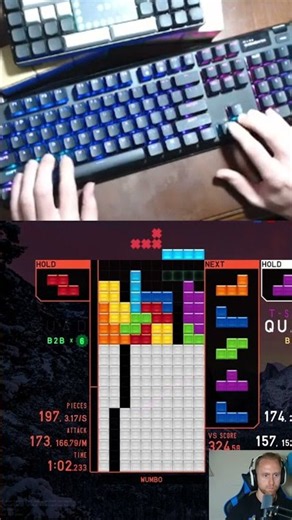 Efficient High Speed Tetris