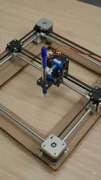 🤖✍️ AI Automatic Drawing Robot | Arduino X-Y Plotter