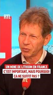 Jean-Marc Jancovici: Is a lithium mine in France necessary, but sufficient?