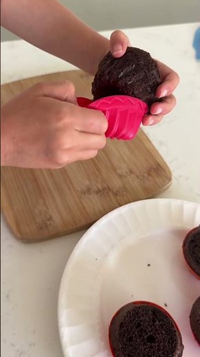 Cook-Along: Erupting Volcano Cakes • I'm The Chef Too! #scienceexperiment #baking #volcano