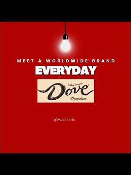meet a worldwide brand everyday | Dove #chocolate #snacks #dove