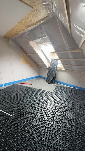 418K views · 2.6K reactions | Werbung  Fußbodenheizung verlegen –...