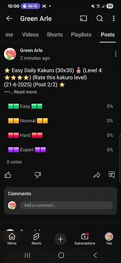 ⭐️ Daily Easy Kakuro (30x30 Solved) (Challenging) ⭐️ (21-6-2025) #shorts