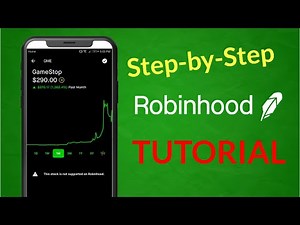 How To Use The Robinhood App | Robinhood Investing App Step-by-Step Tutorial