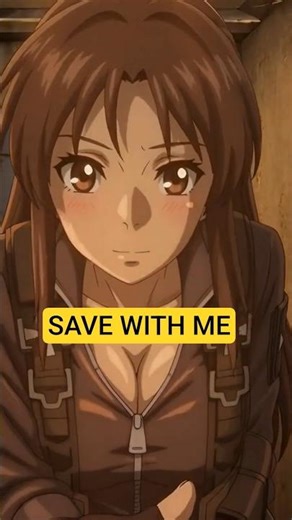 The world is ending. You are safe here. 💔Hurry! Get in the bunker! ☢️I'll keep you..... 🔥anime girl