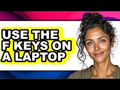 How to Use the F Keys on a Laptop (easy Method)