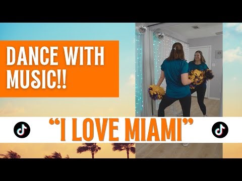"I LOVE MIAMI" Dance 🎉🎉 Pitbull & Lil Jon 🎉🎉 TikTok, Shorts Dance Trend 🎉🎉 Cheer Pom Dance