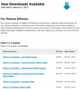 Apple seeds Safari 5.1.4 to devs: Speedier Javascript on Lion, fixes for plug-ins, zooming using gestures, printing PDFs - 9to5Mac