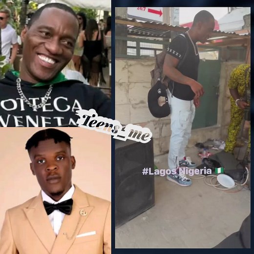 CEO of Libmuzik, AI Johnson, is currently in Lagos, Nigeria, promoting S.I.O's latest song. In this video, he is seen engaging with fans and handing out copies of S.I.O’s newest track, Blessings, on the streets. | Teens Liberian Radar